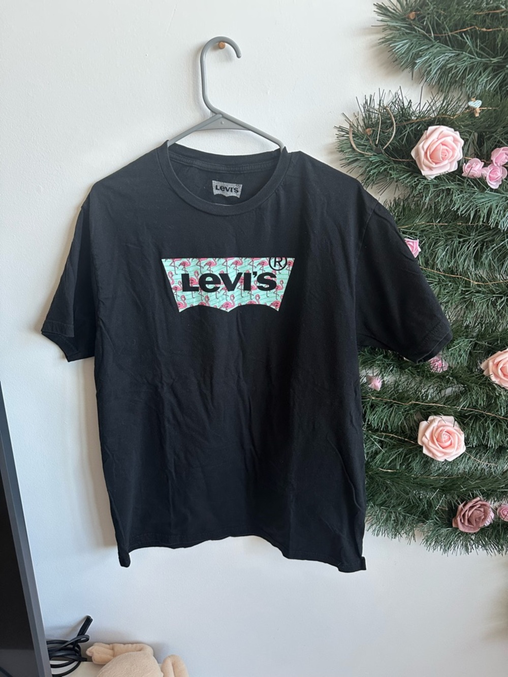 Levi's Men's Black Logo Graphic Tee
